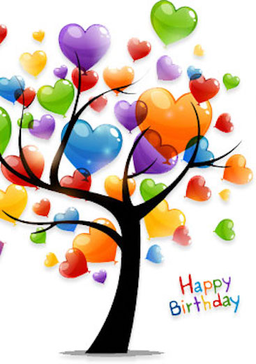 Fødselsdagsballontræ